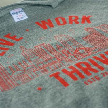 genKC t-shirt: live, work, thrive