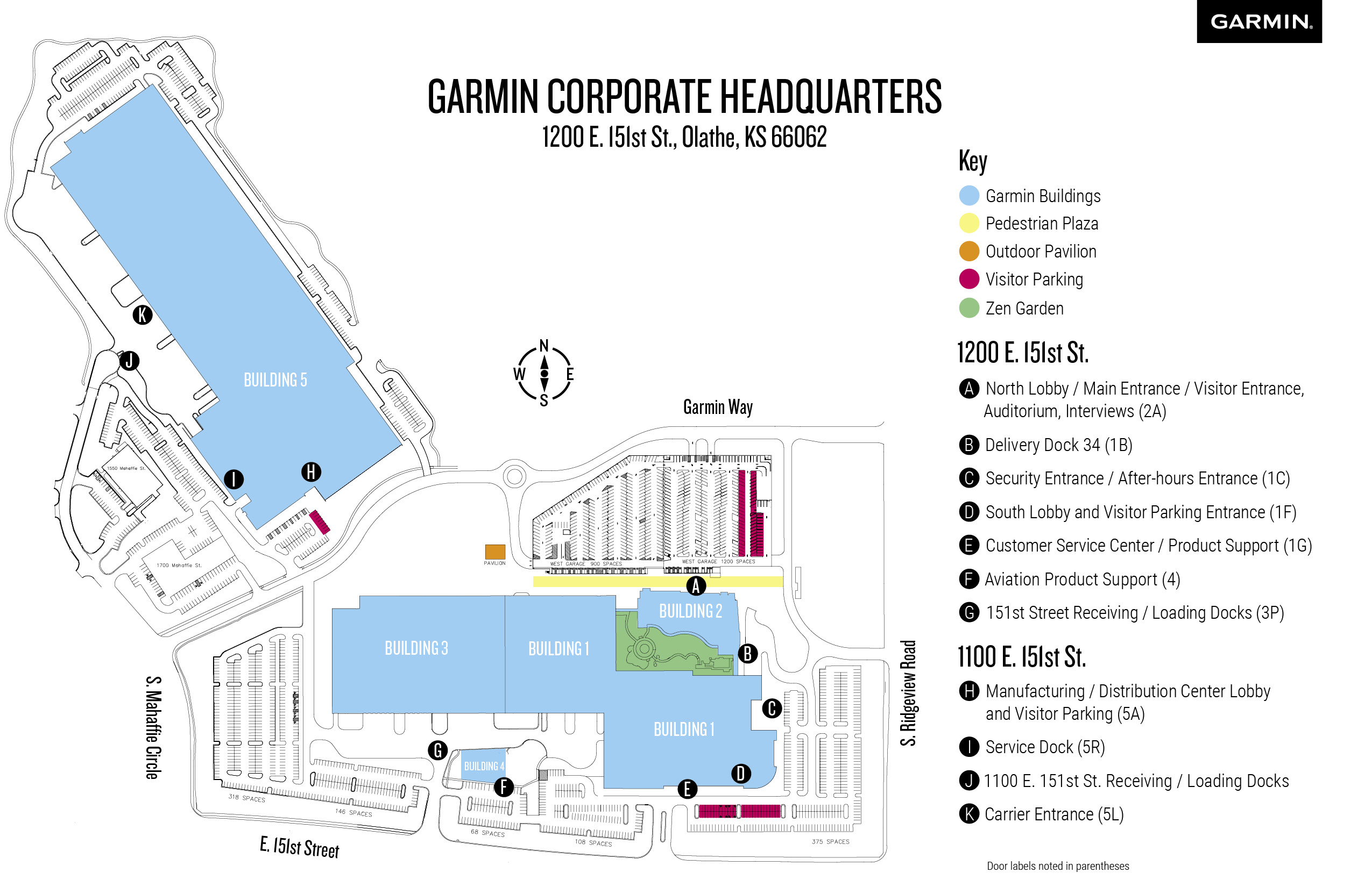 Garmin Campus Map
