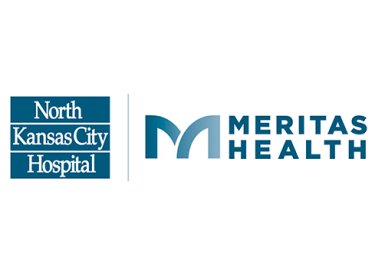 North Kansas City Hospital and Meritas Health cobranded logos