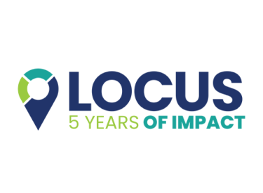 Locus logo 5 Years of Impact