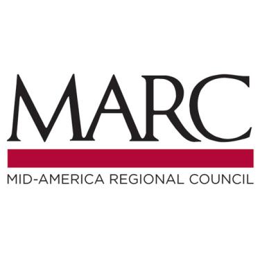 Mid-America Regional Council (MARC) logo in black and burgundy