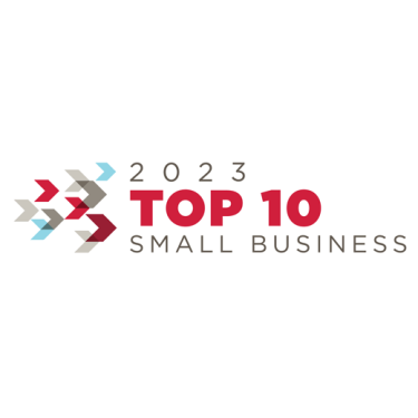 2023 Top 10 Small Business logo