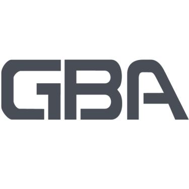 GBA logo in gray 